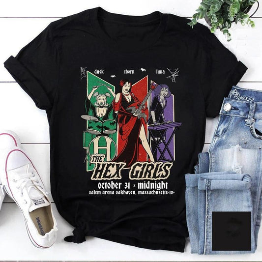 The Hex Girls Shirt Tour Rock Band Sweatshirt Classic Vintage T-Shirt, The Hex Girls Rock Band Music Shirt, Hex Girls Shirt, Hex Girls Songs Top Womenswear Underwear Lady