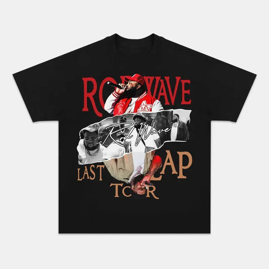 The Last Lap Tour 2024 Rod Wave Concert T-Shirt For Fans