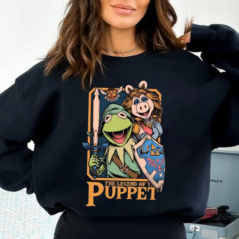 The Legend Of The Muppet Shirt, Muppets Sweatshirt, The Muppets Tee Shirt, Vintage The Legend Of The Muppet