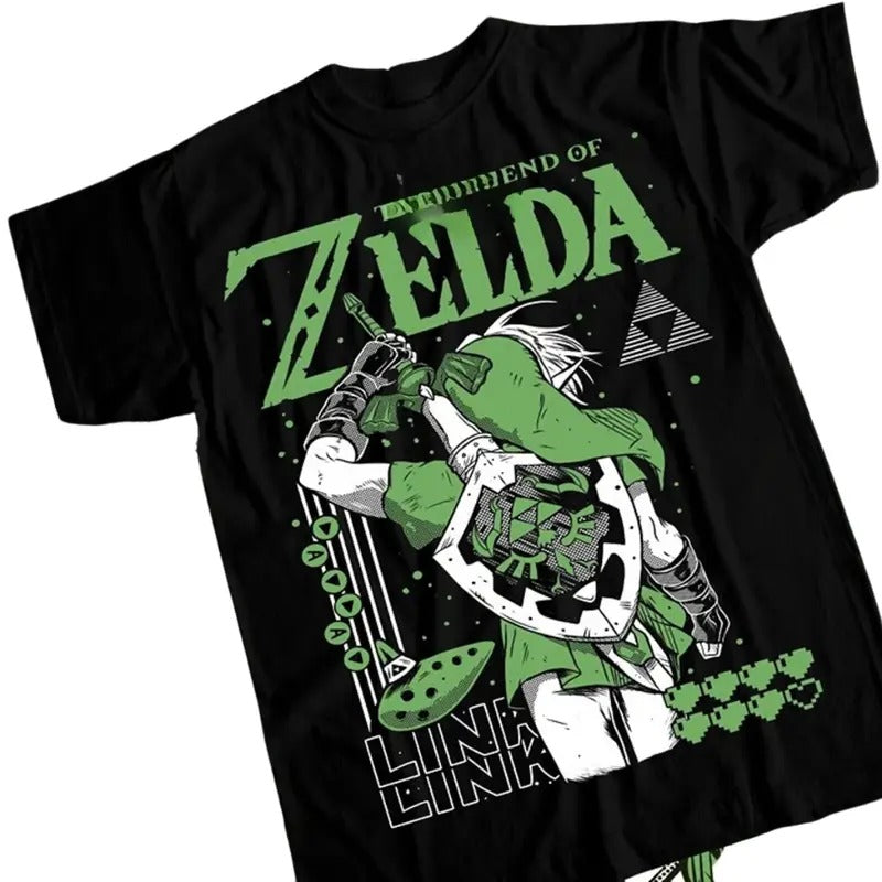 The Legend Of Zelda T-shirt Link To The Past Funny Anime Black Shirt, Anime Shirt, Zelda Shirt, Zelda Merch, The Legend Of Zelda Shirt,  Anime Graphic Shirt, Gift For Fan Anime, Funny Shirt Menswear Top Streetwear Tshirt Tropical Underwear Crewneck