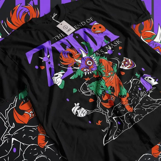 The Legend of Zelda T-shirt Link To The Past Graphic Print Tee, Game Shirt, Anime Shirt, Manga Shirt Cotton Menswear Top Classic