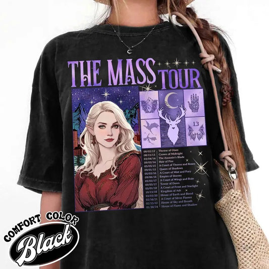 The Maas Tour Shirt, TOG Shirt, ACOTAR Shirt, ACOTAR TOG Crescent City Shirt, Sjm Tour Shirt, Book Shirt Sjm, Book Lovers Shirt, Bookish Shirt