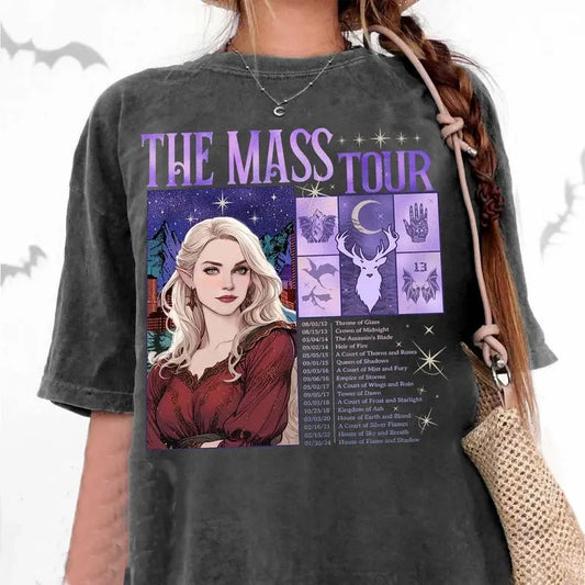 The Maas Tour Shirt, TOG Shirt, Acotar Shirt, ACOTAR TOG Crescent City Shirt, Sjm Tour Shirt, Book Shirt Sjm,Book Lovers Shirt,Bookish Shirt