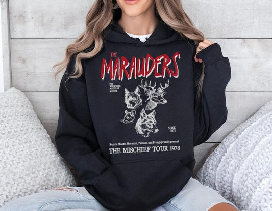 The Mischief Tour 1978 Hoodie, The Mischief Tour 1978 Unisex Tee, Gift For Him, Gift For Her, The Marauders Era