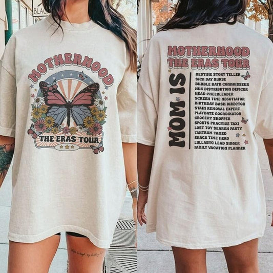 The Motherhood The Eras Tour Vintage, Mother's Day Shirt