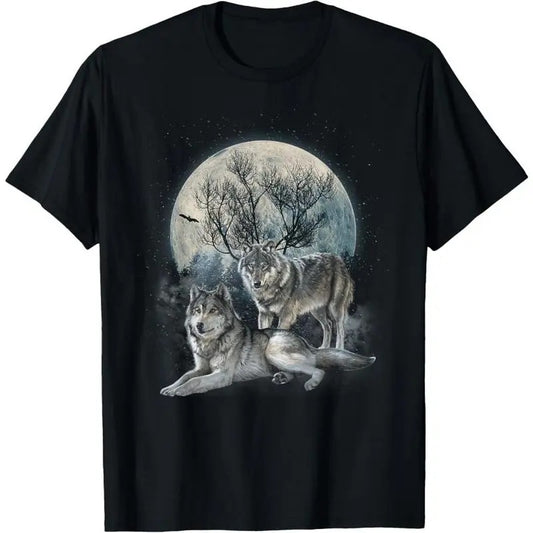 The Mountain Wolf Native American Wolf Wolves Lover T-Shirt