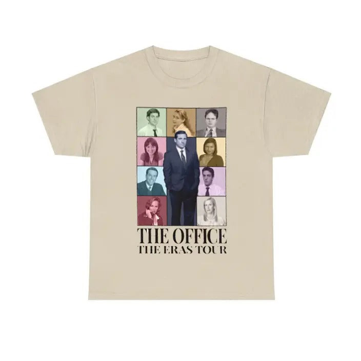 The Office The Eras Tour Style Shirt, Michael Shirt, The Office Sitcom Movie Shirt Menswear T-Shirt