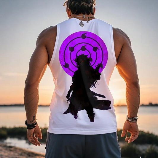 The Perfect Anime Print Gym Tank Top for a Stylish, Casual, and Comfortable Workout Look