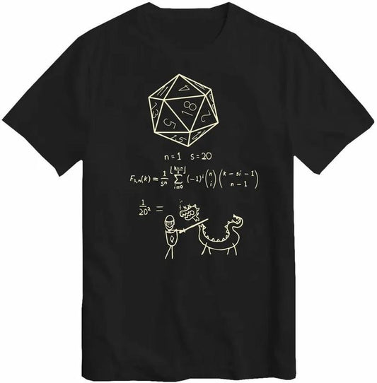 The Science of 20 Sided Dice DnD D20 T Shirt Sweatshirt Hoodie, Meme Gift, Funny Vintage Style Unisex Gamer Cult Movie Music T-Shirt Top Tee, Dungeons and Dragons Sweatshirt, DND Shirt, Dungeon Master, Gift For DM game Masterstyle{n002}2