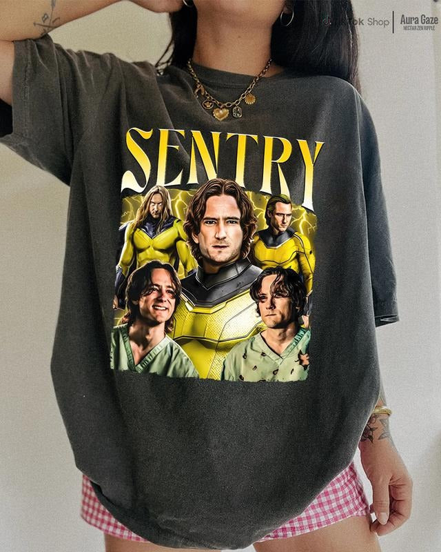 The Sentry - Bob, Robert Reynolds Comfort Colors Unisex Tshirt, Lewis Pullman 90s Retro, Merch Celebrity Crush