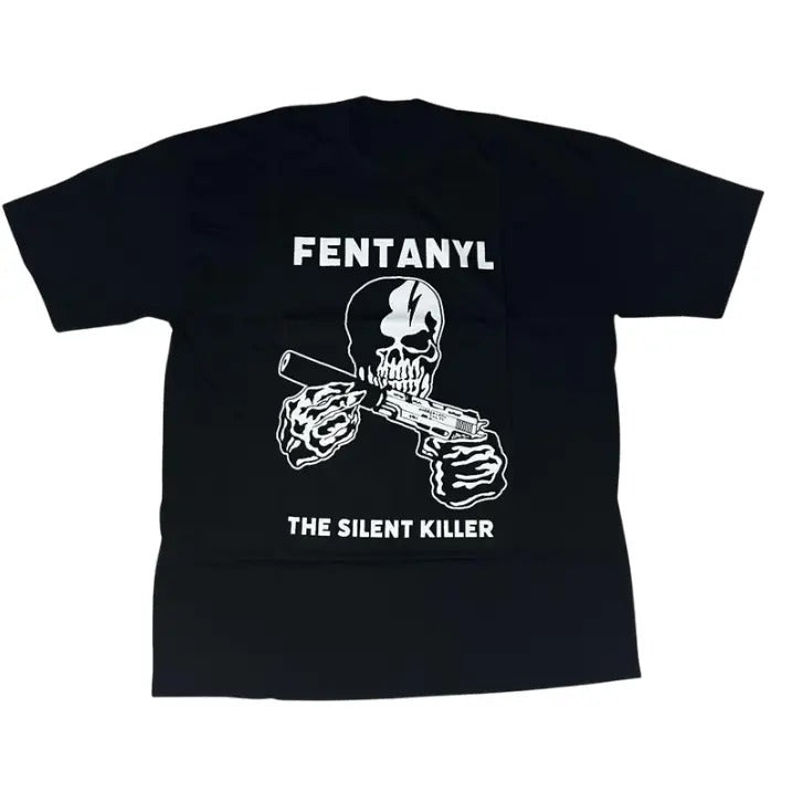 The Silent T-Shirt, Vintage Graphic Tees Skull Gothic Biker Grunge Y2k Emo Scene Amity Affliction Style Clothes Men Women Streetwear