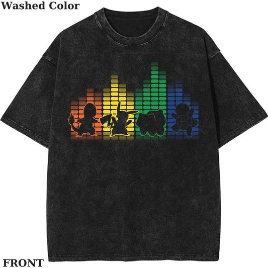 The Started Team Vintage T-Shirt, Pikachu T-shirt, Charmander Squirtle Blastoise Pokemon Shirt, Pokemon Shirt, Unisex T-Shirt, Gift For Men Women