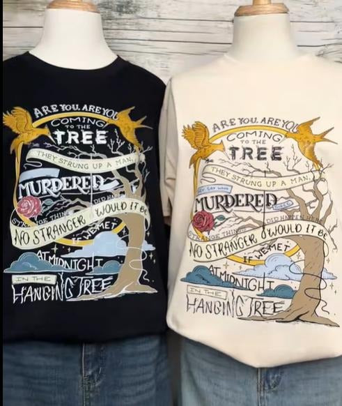 The hunger game two sided t shirt, Catching fire, Mockingjay Tee