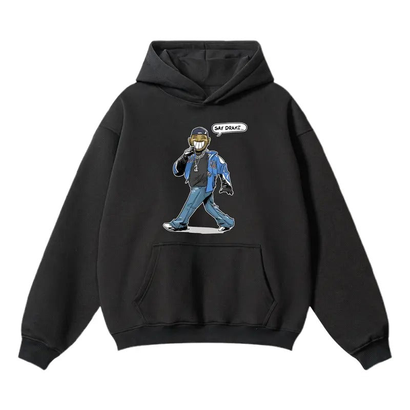 They Not Like Us Unisex Hoodie, Funny RAP FANS, Say Drakee T-Shirt, KendrIck Lemar Say Dr4ke T-Shirt, Super Bowl 2025 Merch, Cotton Pullover Hooded