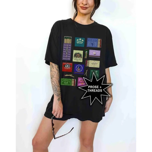 Throne Of Glass Matchbox Shirt, Merch For Book Lovers Sarah J Maas Merch SJM Gifts Booktok Merch Bookstagram You Do Not Yield