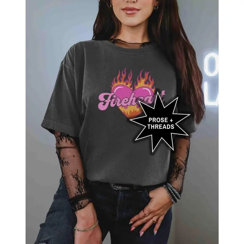 Throne of Glass Tee, Fireheart Shirt Merch For Book Lovers Sarah J Maas Merch SJM Gifts Booktok Merch Bookstagram Shirt You Do