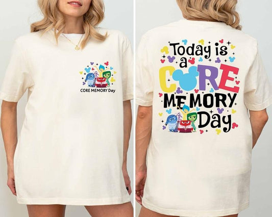 Today Is A Core Memory Day Shirt, Inside Out Shirt, Inspired Trip Tee, Inside Out Tee