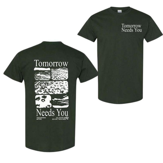 Tomorrow Needs You T-shirt, Unisex Shirt, Shirt For Men, Shirt For Women, Full Color, Full Size Classic Cotton
