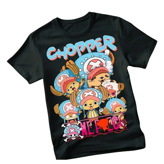 Tony Chopper T-Shirt One Piece Shirt Manga Strip Anime Pirate T-Shirt Anime T-shirt Gift For Fan Size S-3XLstyle{n002}2