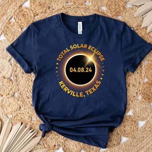 Total Solar Eclipse Shirt, Solar Eclipse 2024 Shirt, Sun Moon Totality 2024, 4.8.2024 Great American Eclipse States