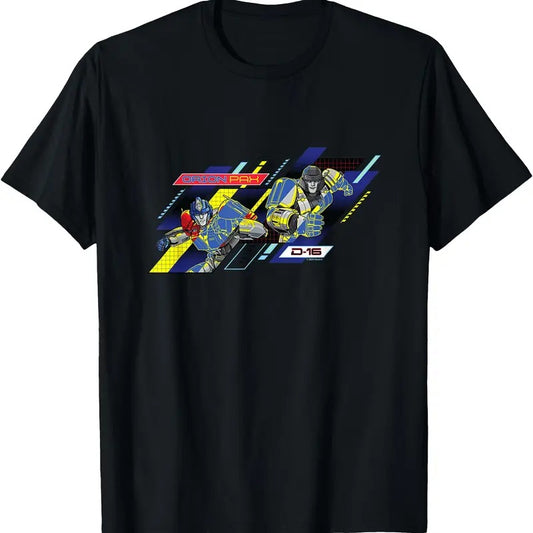 Transformers One Orion Pax & D16 Action Panels Retro TShirt