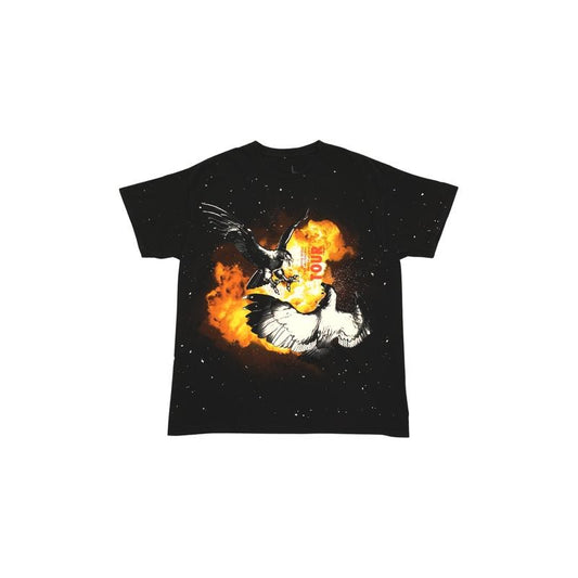 Travis Scott Birds Eye View Flame Tour Tee (93665-220) Men's Size S-2XL