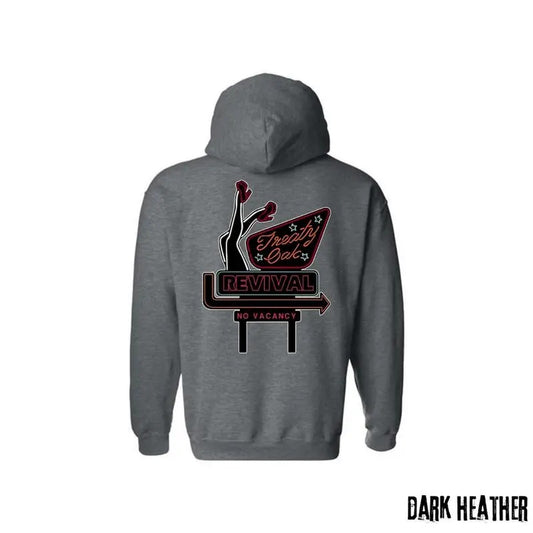 Treaty Oak Revival Hoodie - Retro Neon Sign- Inspired With Bold Menswear , For Men And Women Classic