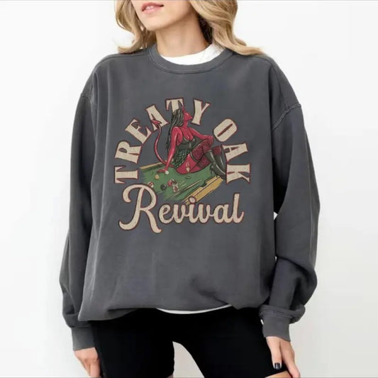 Treaty Oak Revival Tour In New Braunfels Classic Hoodie Sweatshirt And T-shirt, Music Fan Gift