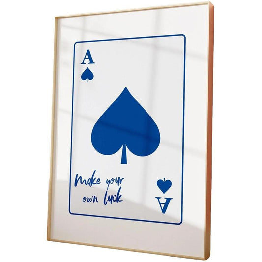 Trendy Art Blue Wall Art Print, Preppy Prints, Aesthetic Retro Art, Blue Wallart, Gifts For Teens Girls Besties Wall Art, Poster Prints No Frame, Home Decoration, Big Wall Art, Gifts For Birthday Christmas Landscape Photo