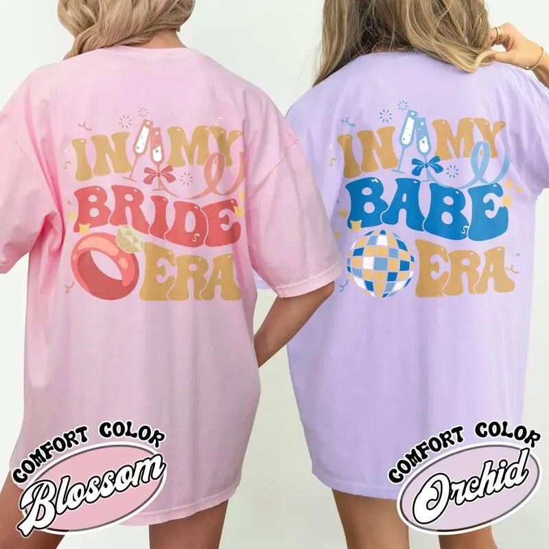 Trendy Bride Comfort Color Shirt, Bride Shirt, Bride Era, Bride Era, Babe Era Shirt, Bachelorette Shirt, Bachelorette Party