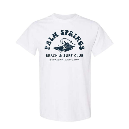 Trendy Palm Springs Shirt Beach Tshirt Beachy Tee Oversized Tshirt Distressed Summer Tee VSCO Coconut Girl Y2k Beach Shirt, Full Color, Full Size Comfort Cotton