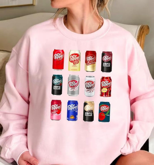 Trendy Soda Shirt, Vintage Soda Canned Shirt, Soda Sweatshirt
