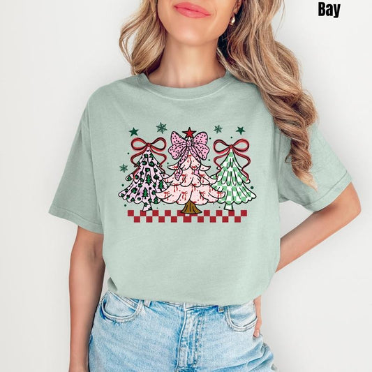 Trendy Tree Trio Comfort Colors T-Shirt 'NLB'