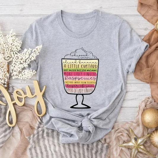 Trifle Shirt, Friends English Trifle Sweatshirt, Friends Thanksgiving Shirt, TV Friends Hoodie Fabric Jersey Casual Cotton