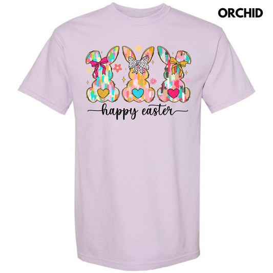 Triple Brushstroke Bunnies Comfort Colors T-Shirt