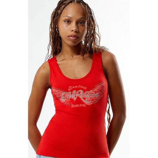 True Religion Women's Heritage Wing Classic Tank Top