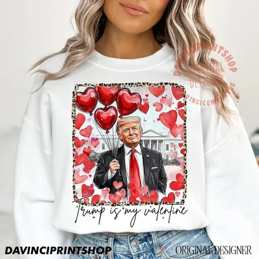 Trummmp is my valentine T-Shirt, Sweatshit, Hoodie, Retro Valentines Shirt, Funny TrummmpShirt, Funny Valentines Shirt, Trummmp Shirt