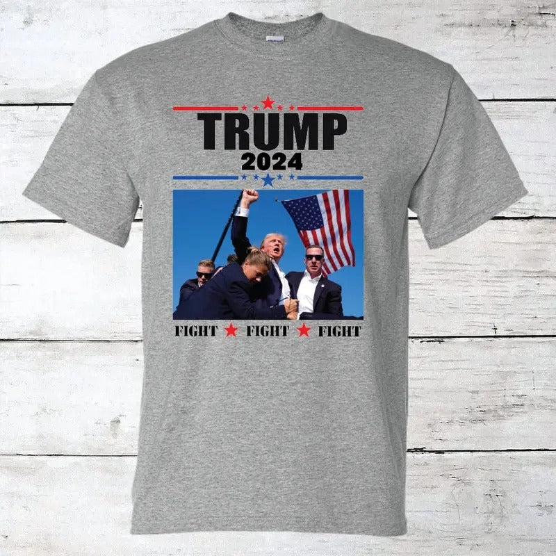 Trump 2024 T-shirt, MAGA, Donald Trump, Trump, Fight, Fist,Keep America First Shirt