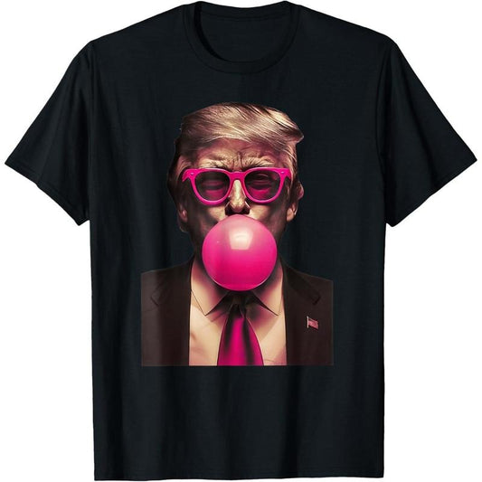 Trump Bubble Gum Funny T-Shirt made in usa