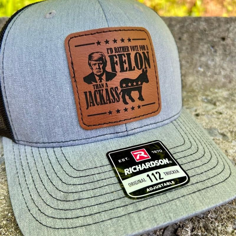 Trump Hat || Felon Hat || Jackas* Hat || Funny Cap || Voting Felon 2024