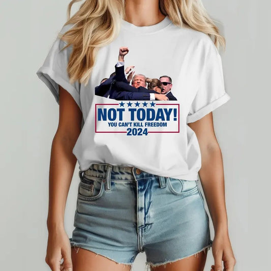 Trump Shooting Shirt, Trump Assassination Trump T-Shirt, Trump Summer 2024, Conservative Patriotic
