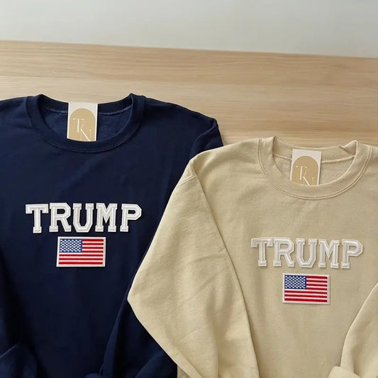 Trump Sweatshirt, Trump 2024 Shirt, Trump Shirt, Republican Shirt, American Flag Shirt, USA Sweatshirt, Pro Trump Shirt, Election Sweatshirt