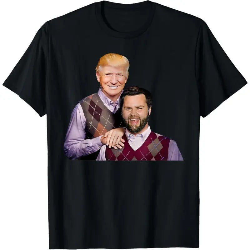 Trump Vance 2024 Brothers Funny Parody Trump J.D. Vance Bros T-Shirt .made in usa Top Clothing shirts women casual outfits women vintage graphic tees
