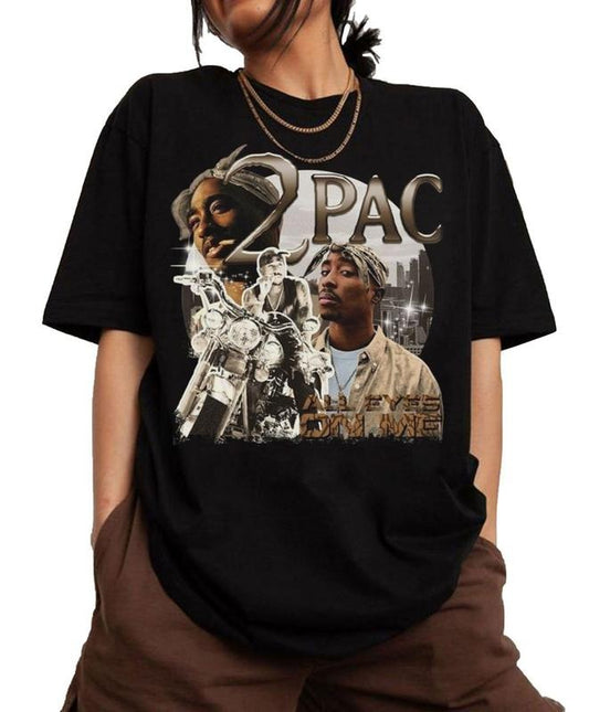 Tupac All Eyes On Me Graphic Tee, Shirt To Match Sneaker, 2Pac 90s Shirt, 2Pac Shirts, Vintage 90s Bootleg Tupac Shirt, 90s Merch, Hip Hop 90s Shirt, Rapper Merch Shirt, 2pac Graphic Tee