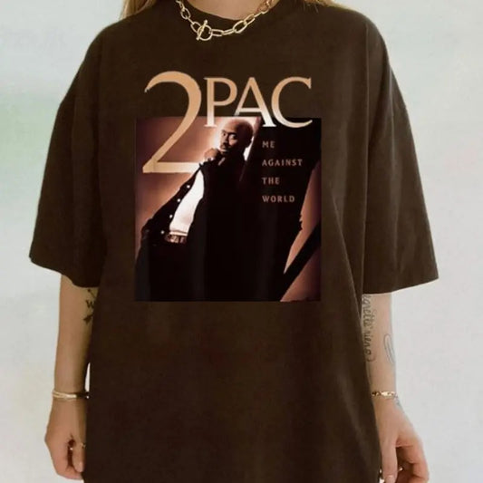 Tupac Me Against The World T-shirt Sweatshirt Hoodie, Tupac Shirt, 2Pac Tee, Tupac Shakur Shirt, Rapper Graphic Tee