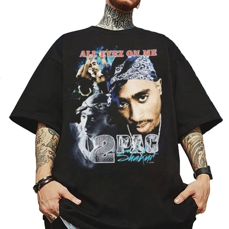 Tupac Shakur Shirt, 2Pac Shirt, 2pac Shakur , Vintage 90s Bootleg Tupac Shirt, 90s Merch, Rapper Shirt, Hip Hop 90s Shirt, Hip Hop Legends Shirt, Rapper Merch, Rapper Shirt, Gift For Fan