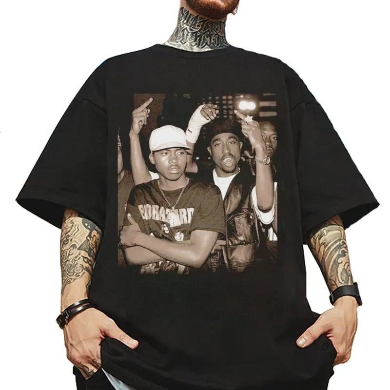 Tupac Shakur T-shirt Sweatshirt Hoodie, 2Pac 90s Shirt, 2Pac Shakur Shirt, Vintage 90s Bootleg Tupac Shirt, 90s Merch, Rapper Shirt, Hip Hop 90s Shirt, Hip Hop Legends Shirt, Rapper Merch, Rapper Shirt, Gift For Fan