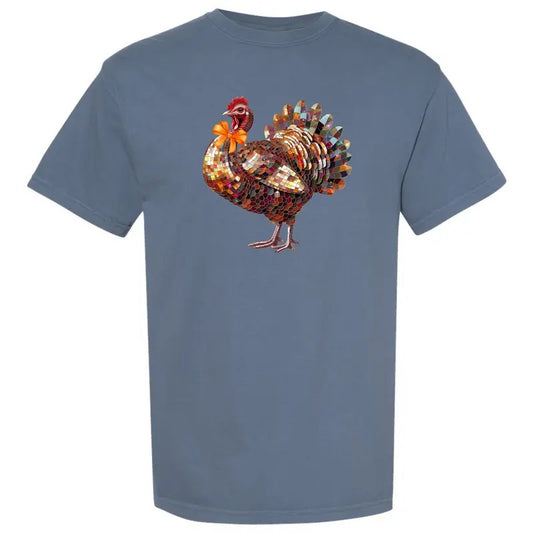 Turkey Dazzling Disco Comfort Colors T-Shirt 'NLB'