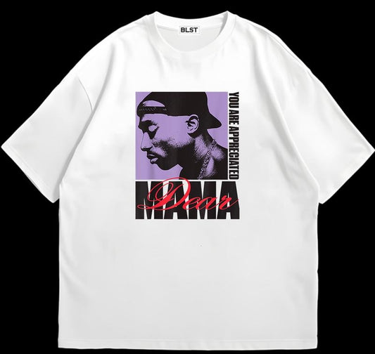 Tuu.PPac Dear Mamaa T-Shirt Retro Design Customizable Graphic Add Your Unique Twist