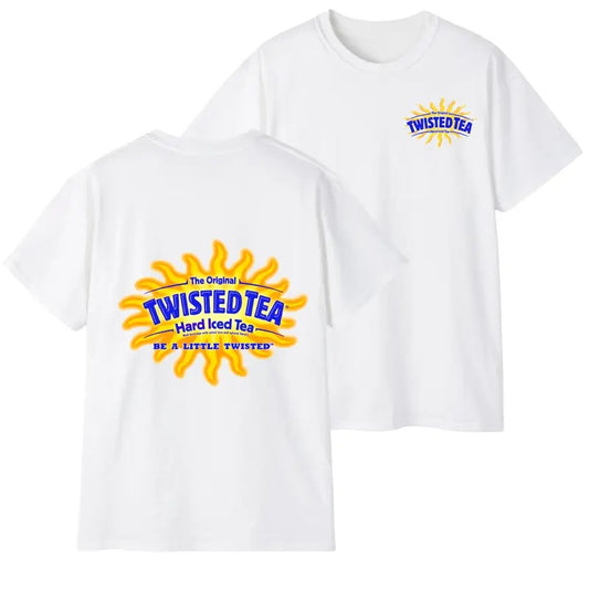 Twisted Tea 2 Sided T-Shirt Summer T-Shirt Full - 100% Cotton - Classic